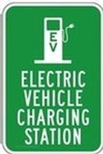 Electric Vehicle Charging Station image. 